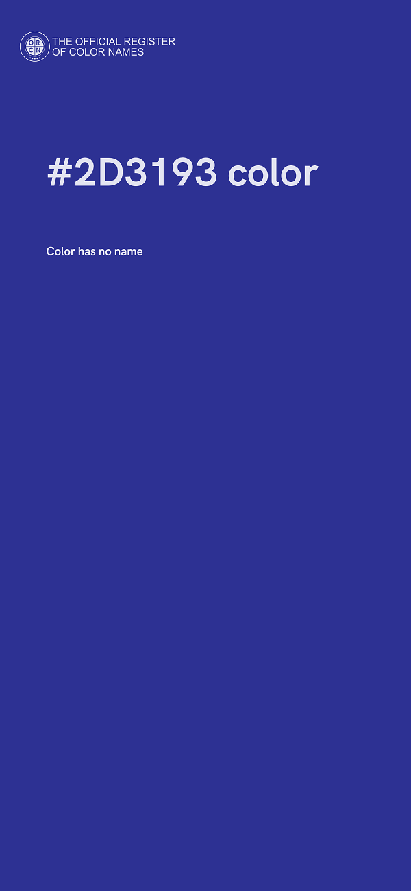 #2D3193 color image