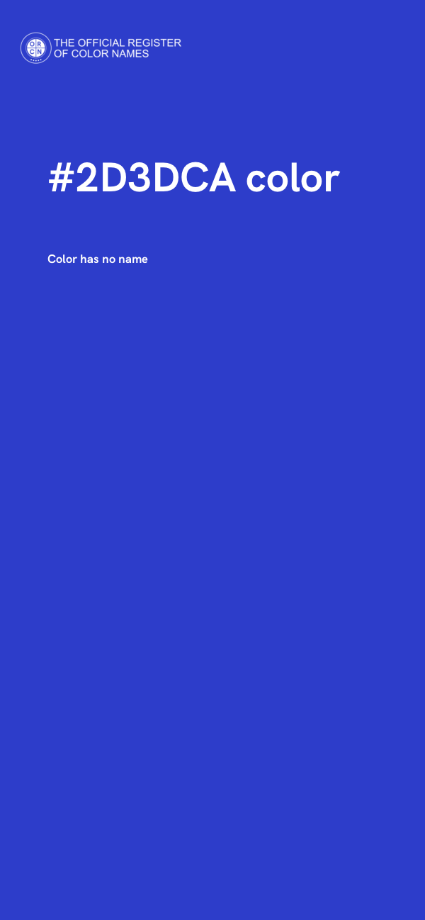 #2D3DCA color image