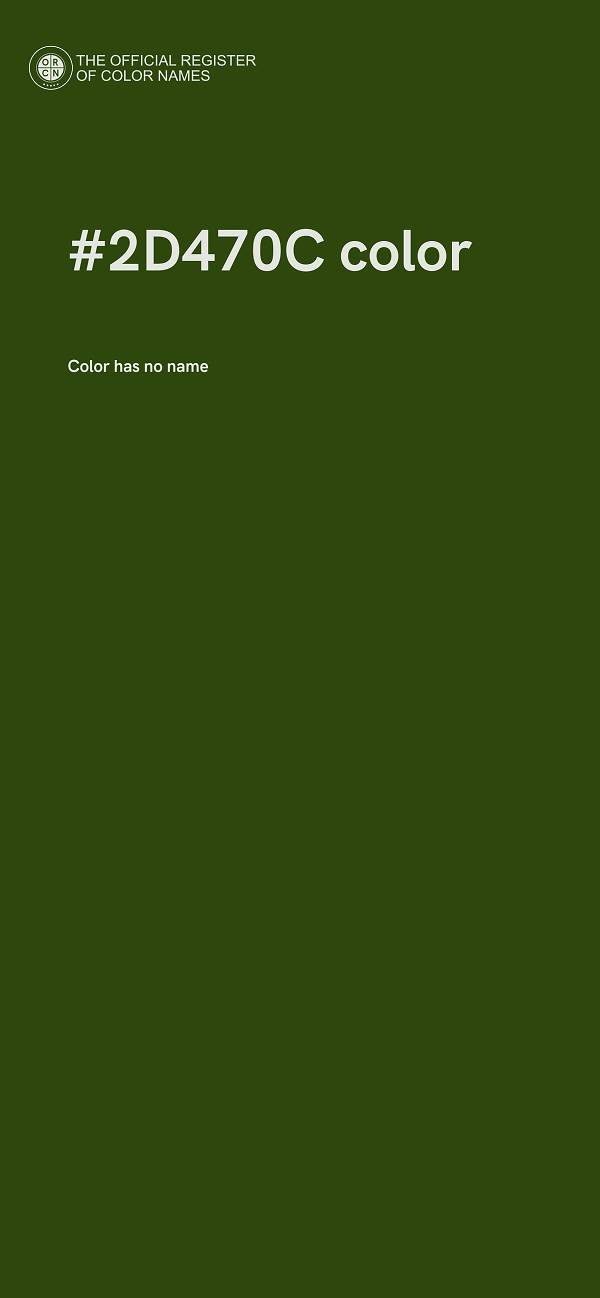 #2D470C color image