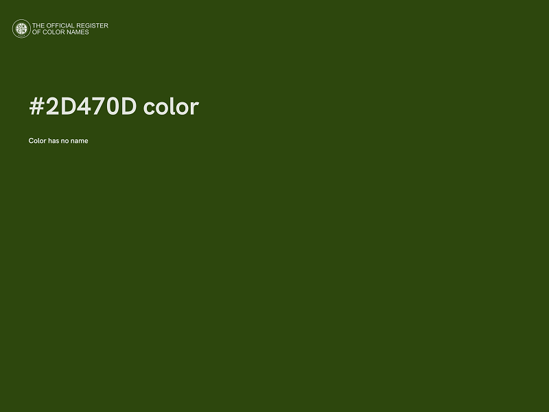 #2D470D color image