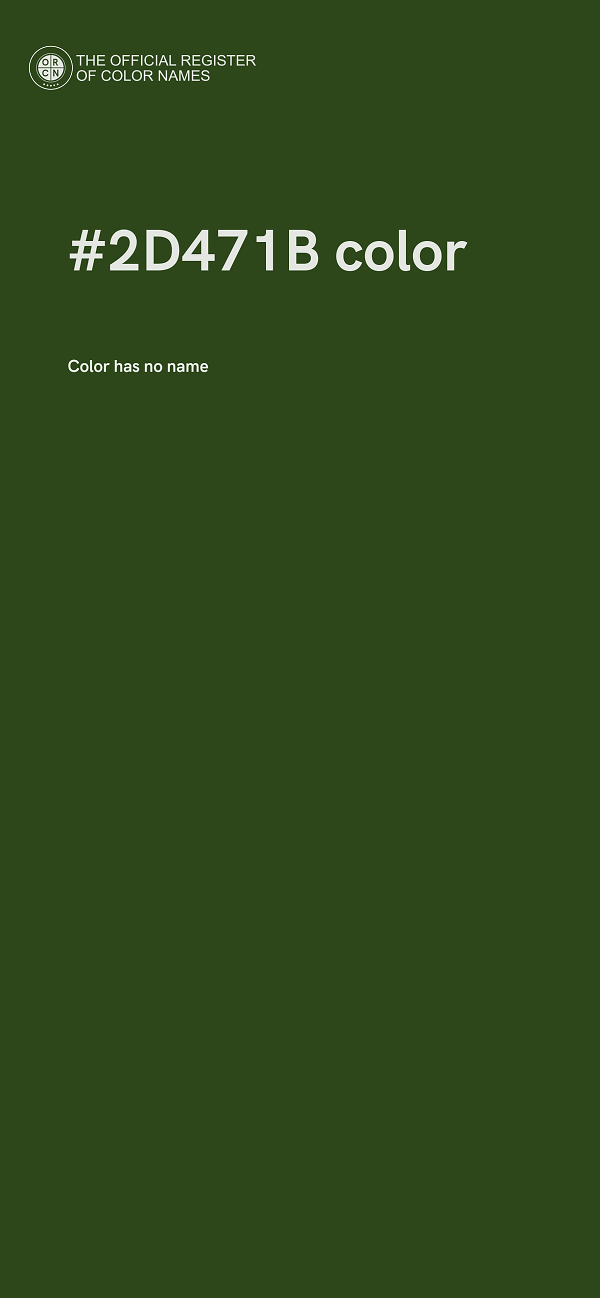 #2D471B color image