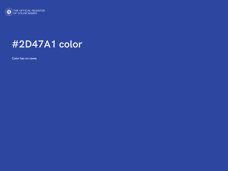 #2D47A1 color image