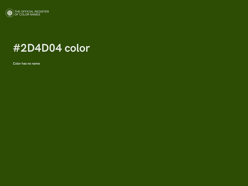 #2D4D04 color image