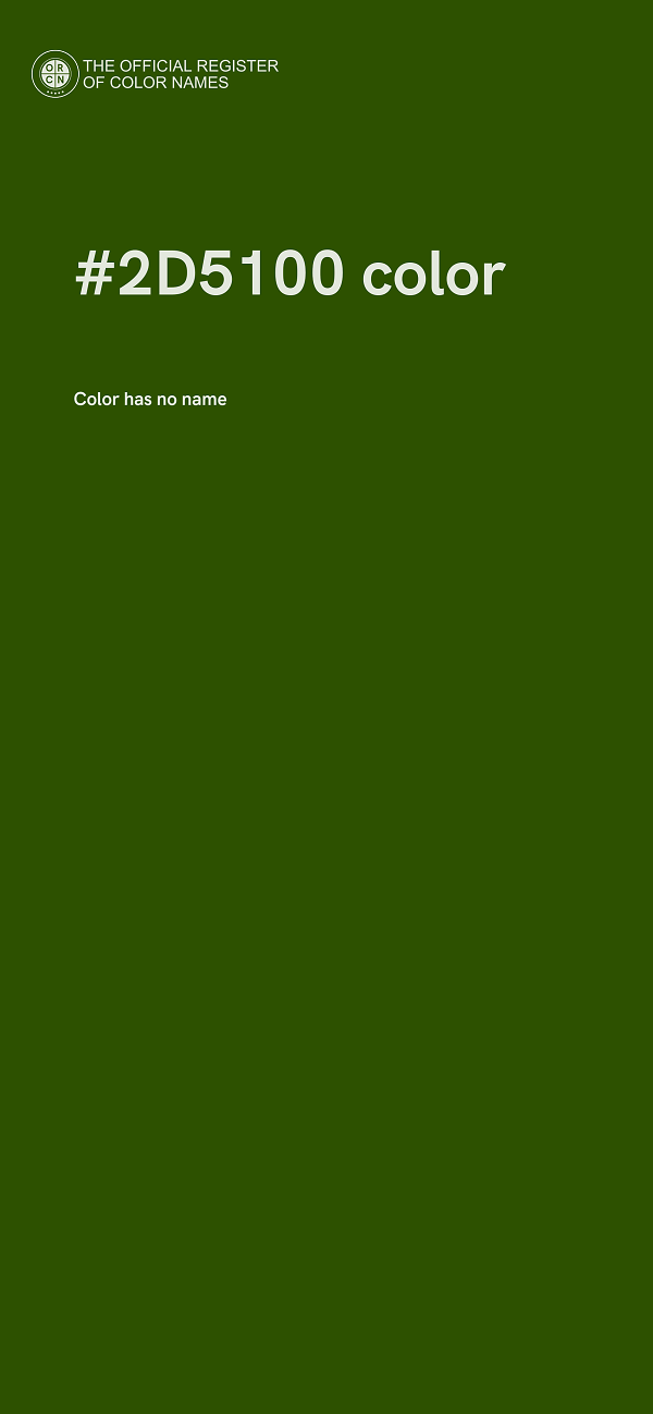 #2D5100 color image