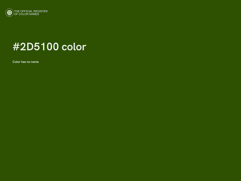 #2D5100 color image