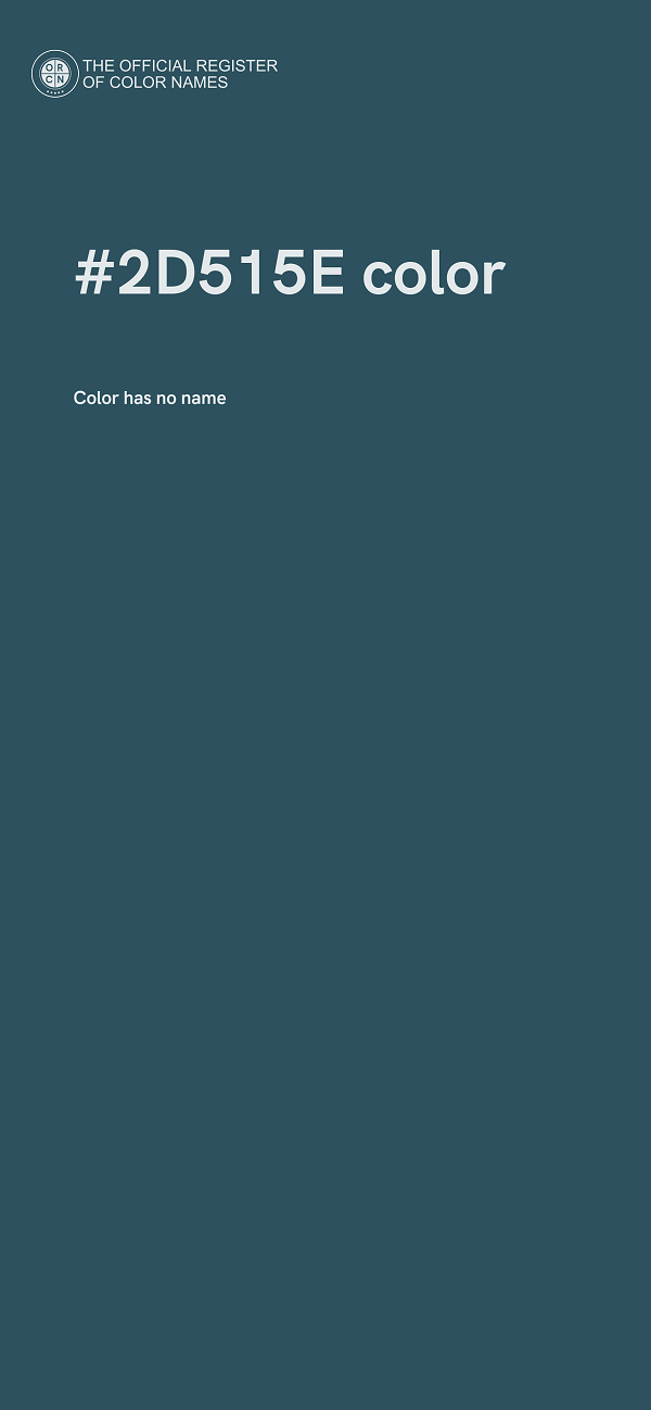 #2D515E color image