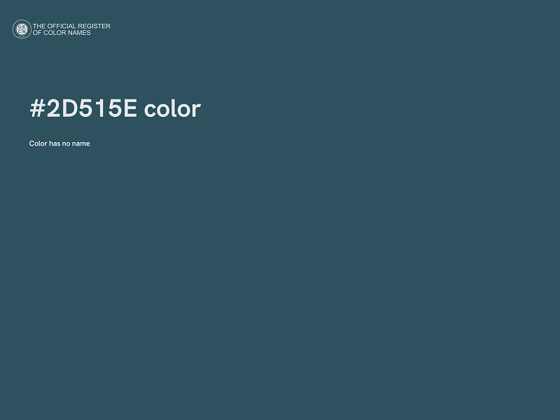 #2D515E color image