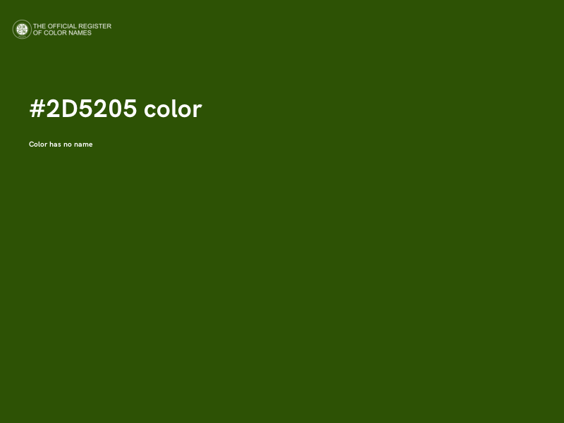 #2D5205 color image