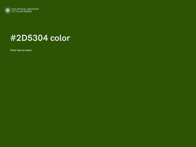 #2D5304 color image