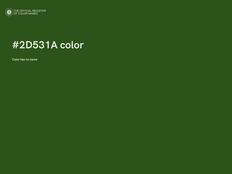 #2D531A color image