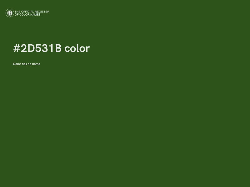 #2D531B color image