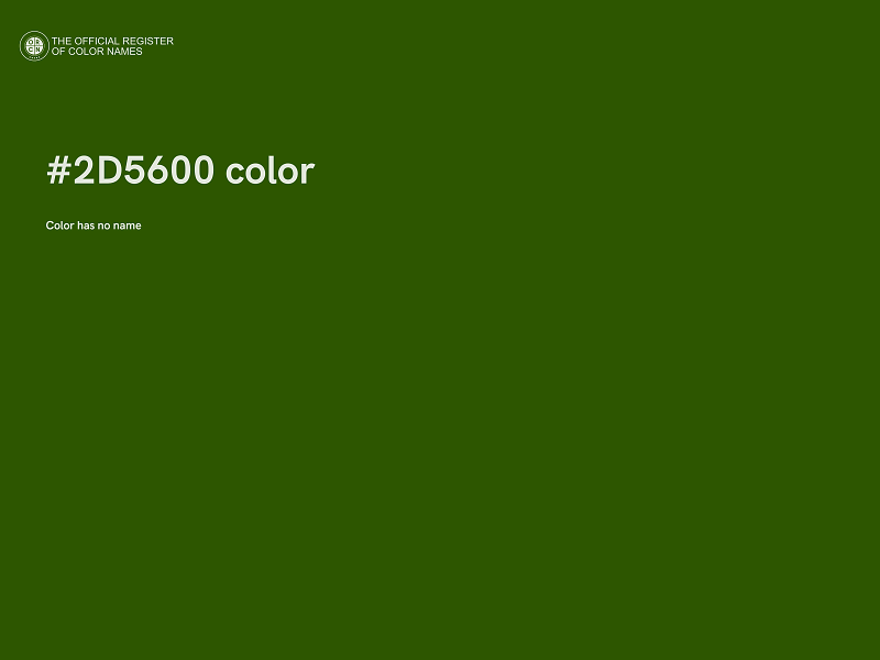 #2D5600 color image