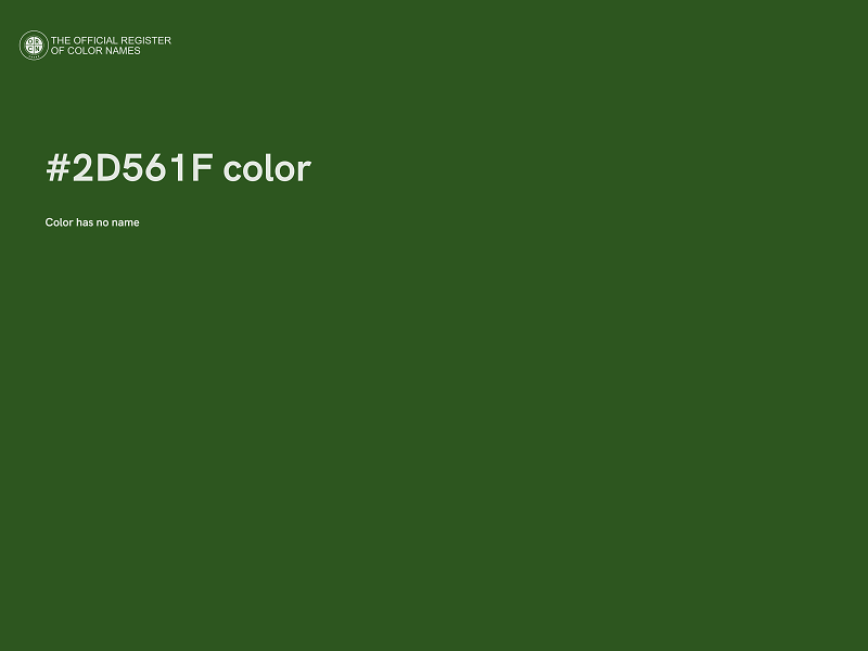 #2D561F color image