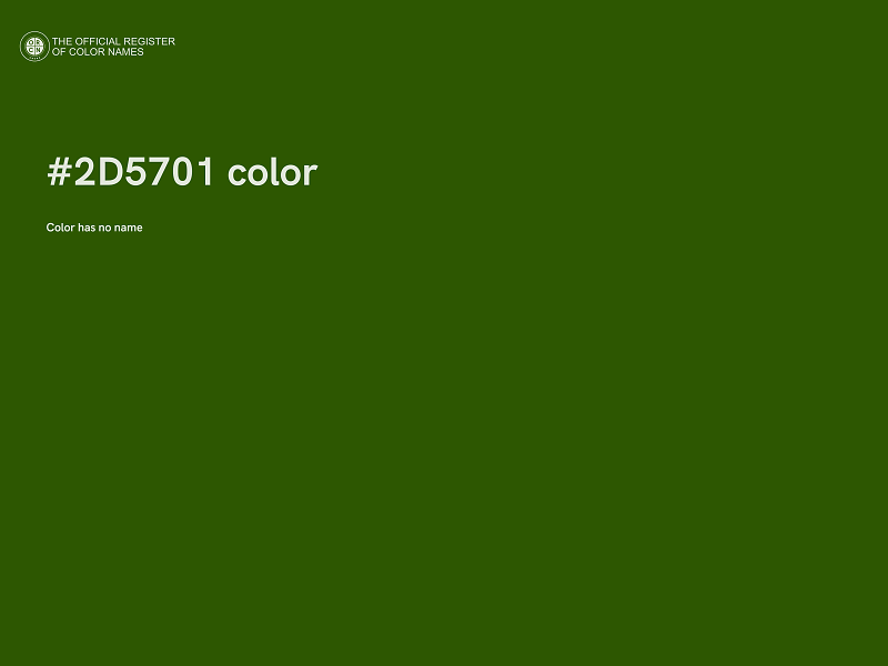 #2D5701 color image