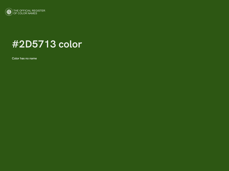 #2D5713 color image