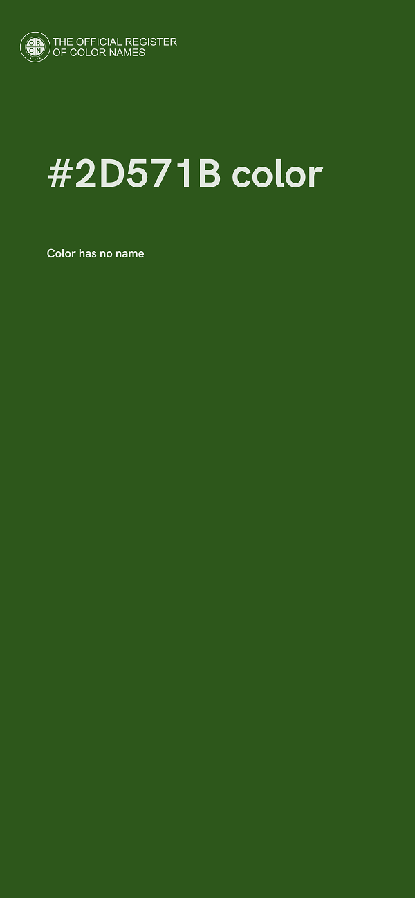 #2D571B color image