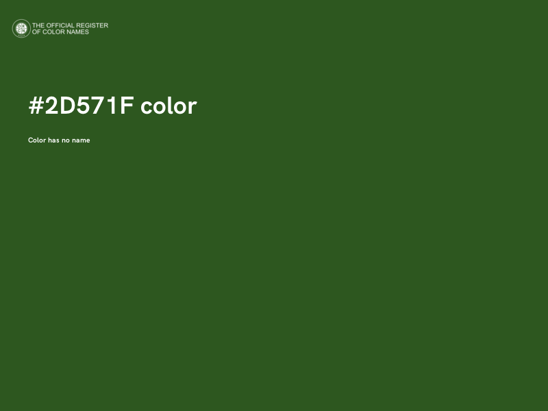 #2D571F color image