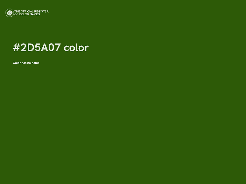 #2D5A07 color image