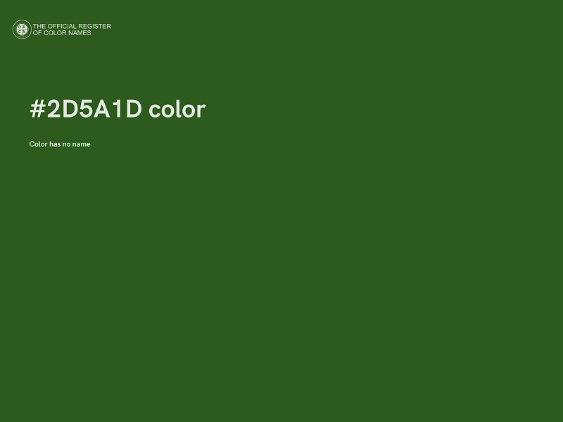 #2D5A1D color image