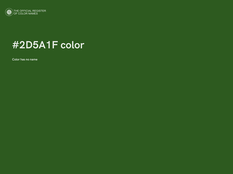 #2D5A1F color image