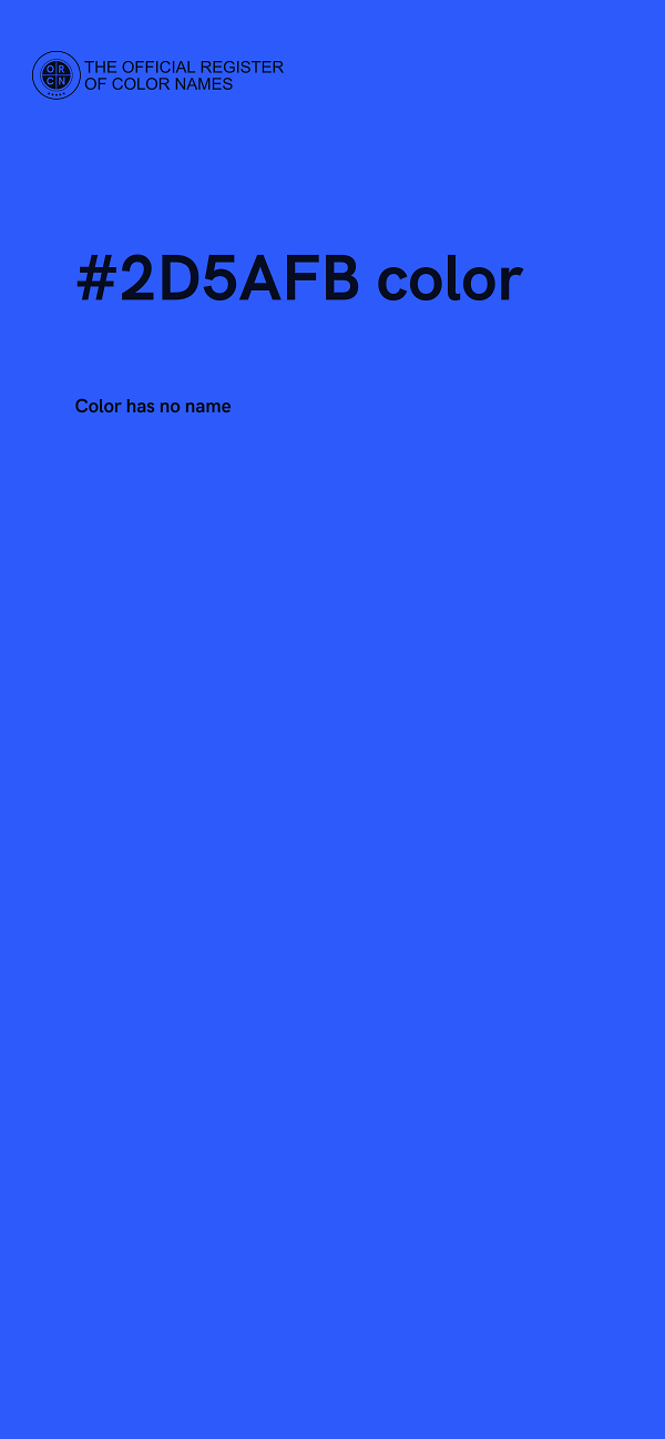#2D5AFB color image
