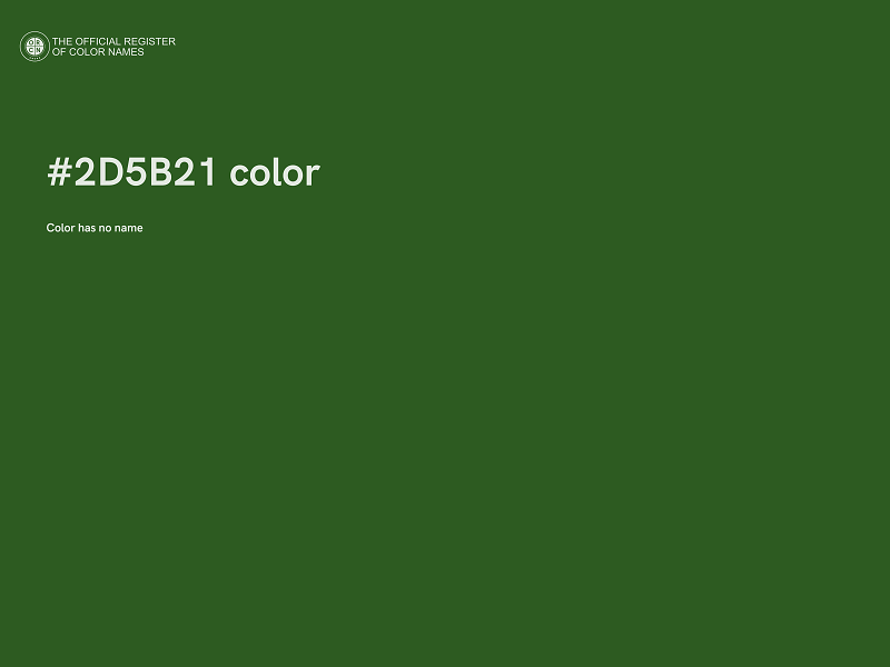 #2D5B21 color image