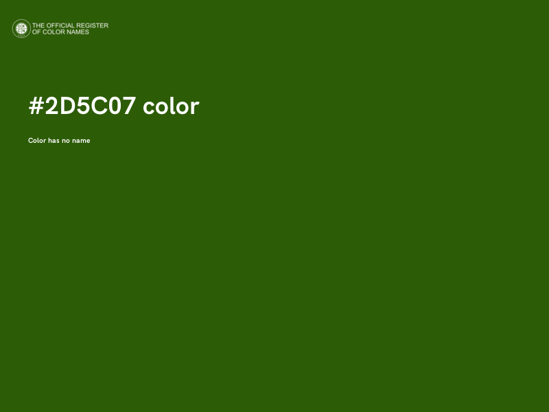 #2D5C07 color image