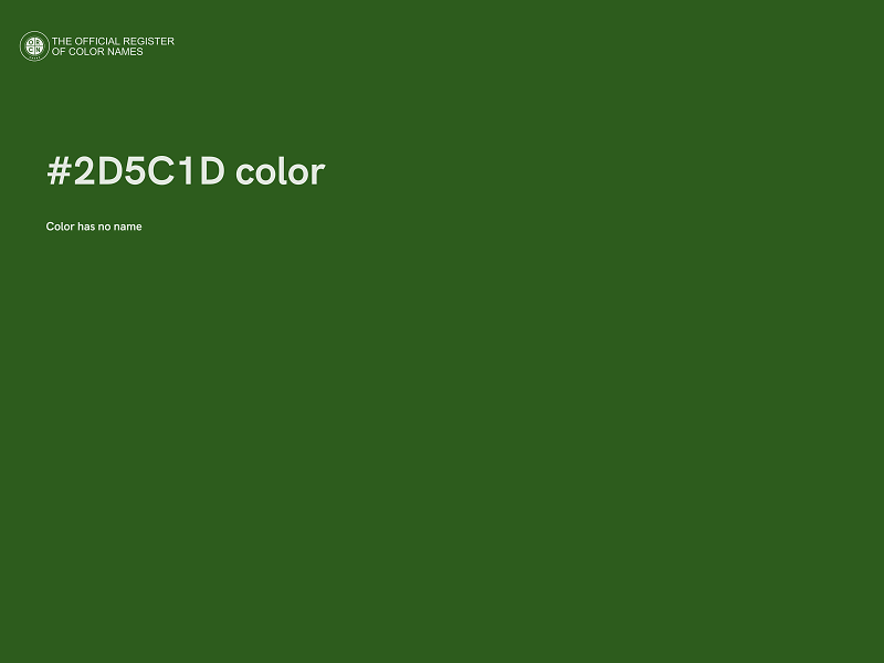 #2D5C1D color image