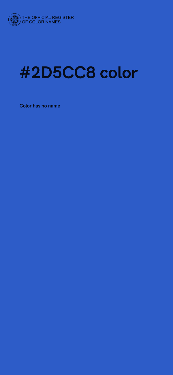 #2D5CC8 color image