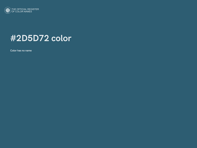 #2D5D72 color image