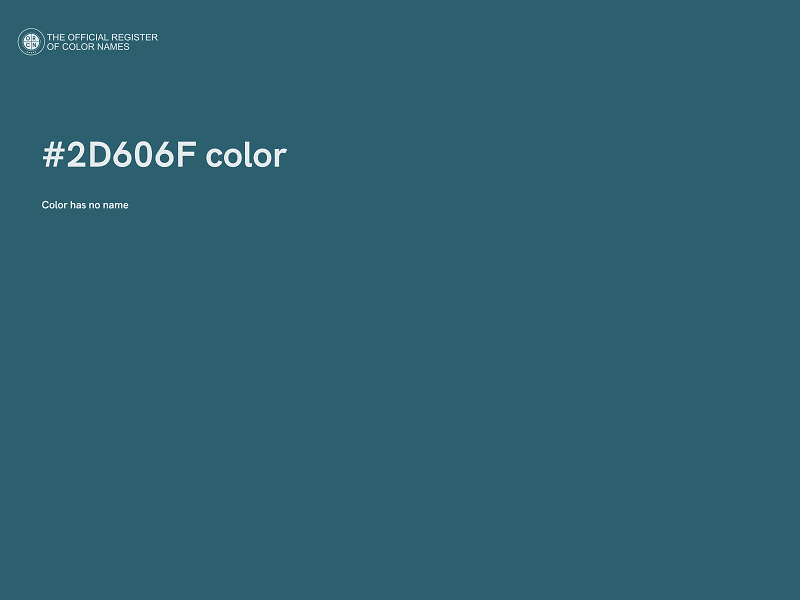 #2D606F color image