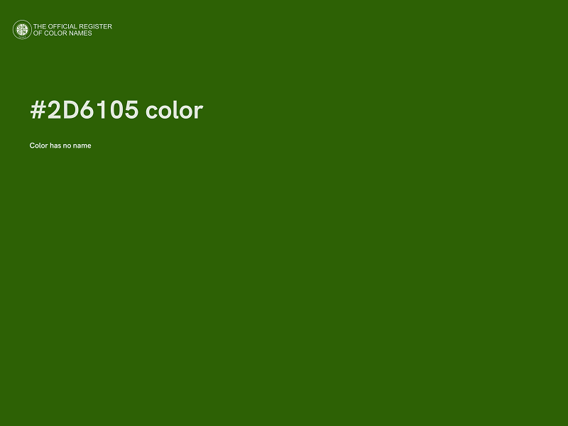 #2D6105 color image