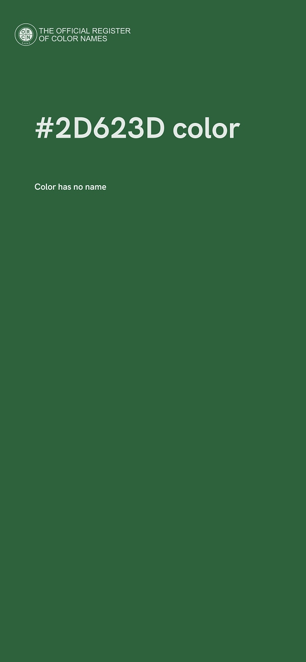 #2D623D color image
