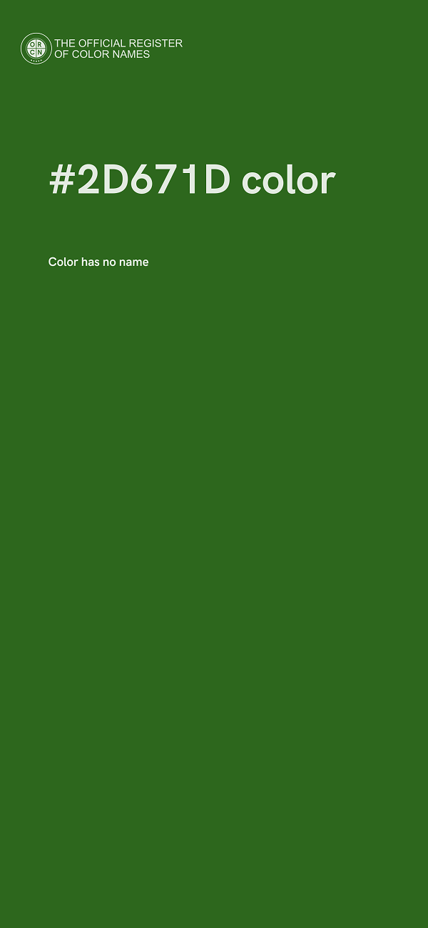 #2D671D color image