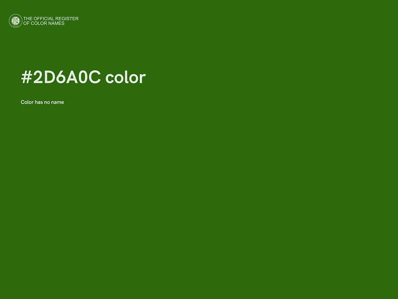 #2D6A0C color image