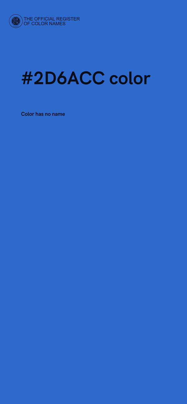 #2D6ACC color image
