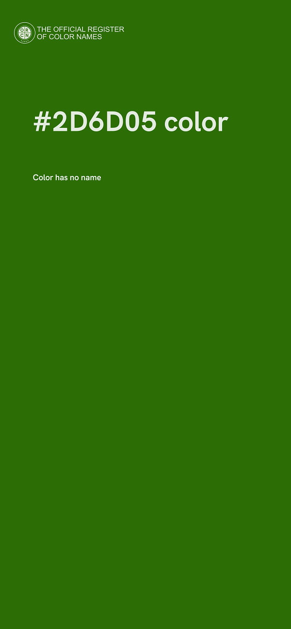 #2D6D05 color image
