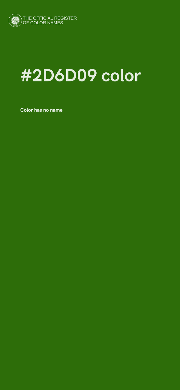 #2D6D09 color image