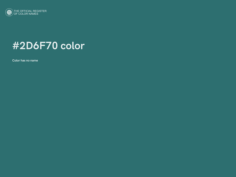 #2D6F70 color image