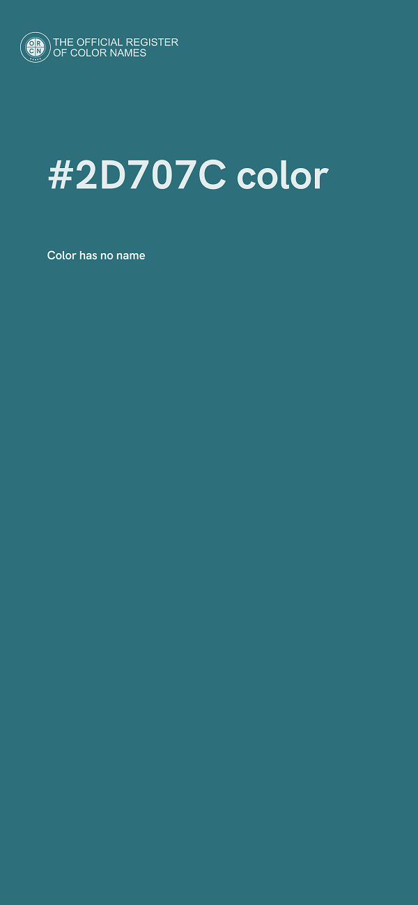 #2D707C color image