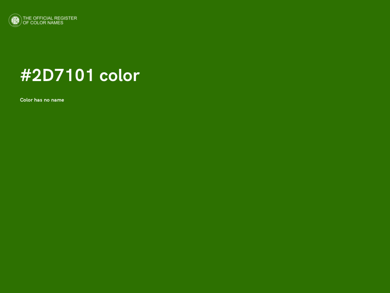 #2D7101 color image
