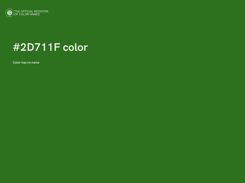 #2D711F color image