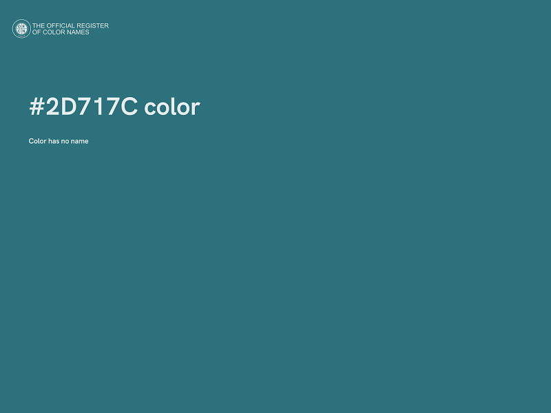 #2D717C color image