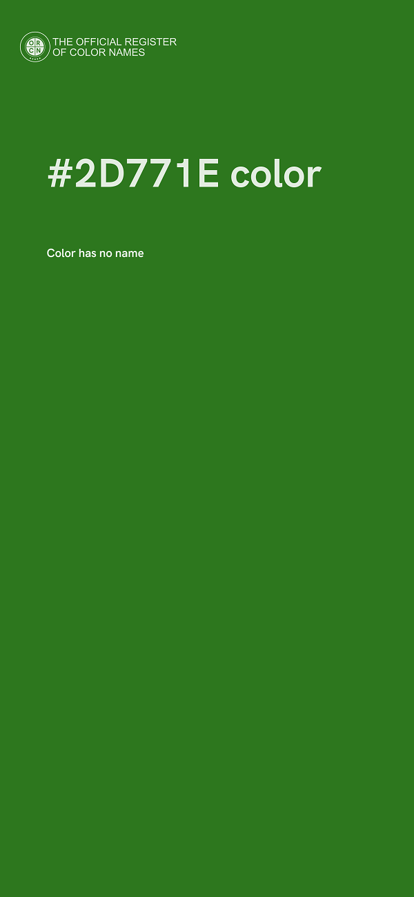 #2D771E color image