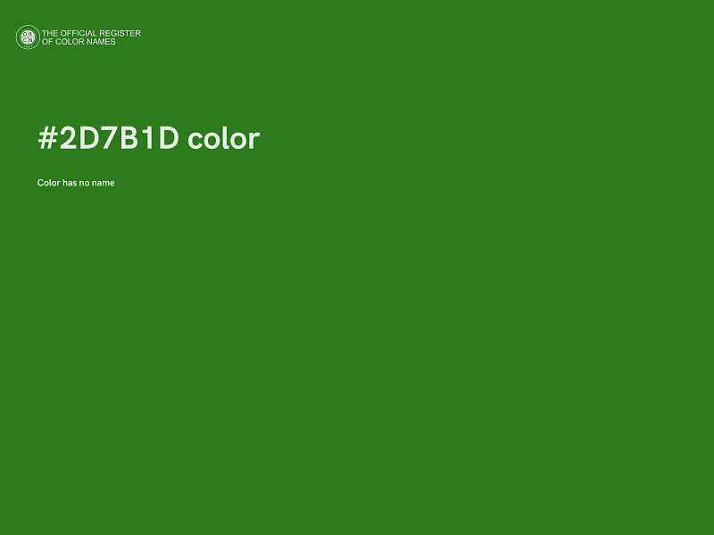 #2D7B1D color image