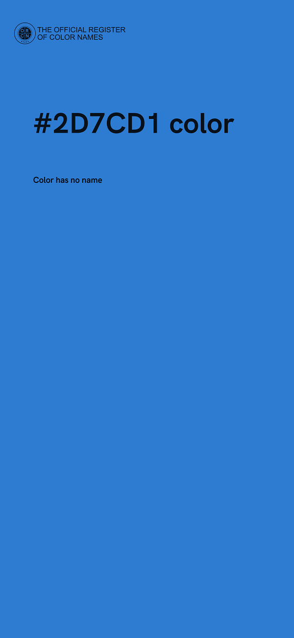 #2D7CD1 color image