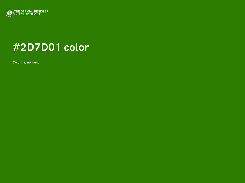 #2D7D01 color image