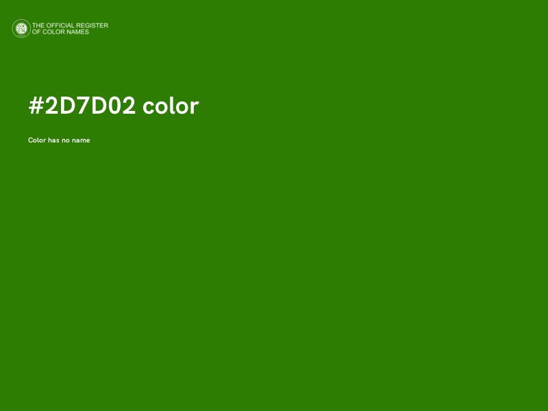 #2D7D02 color image