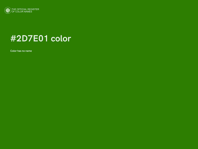 #2D7E01 color image