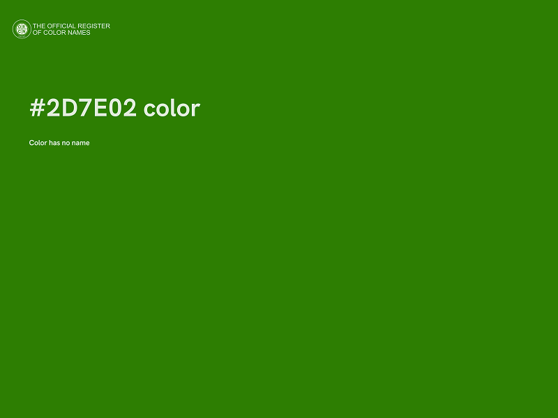 #2D7E02 color image